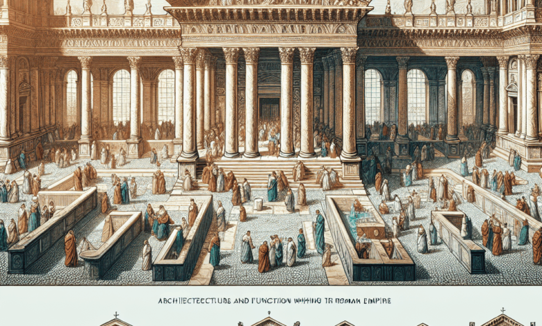 Basilica Romana: Architettura e Funzione nell'Impero