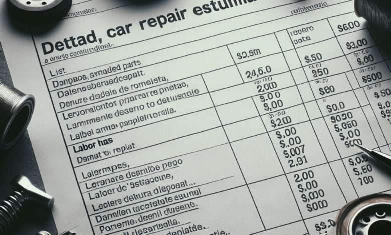 Cosa Contiene un Preventivo di Riparazione Auto: Tutte le Informazioni Necessarie