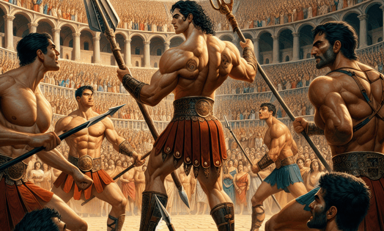 Gladiatori: I Combattenti dell'Impero Romano e il Loro Mondo