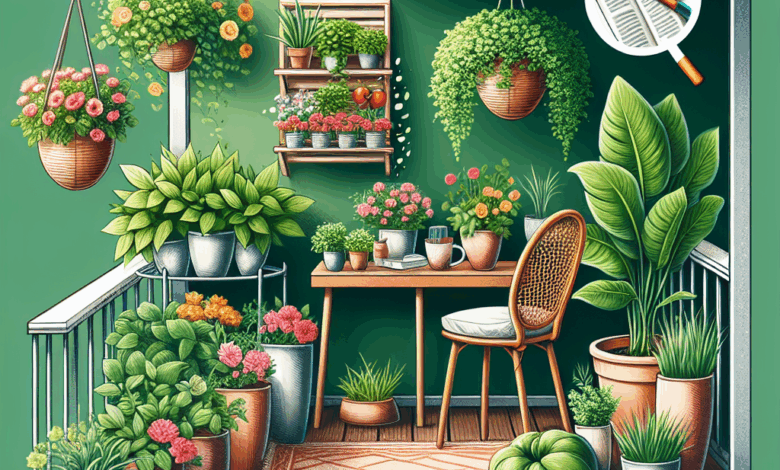 Guida al Giardinaggio in Balcone: Piante e Consigli per un Oasi Verde