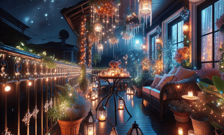 Illuminazione da Balcone: Idee per Atmosfere Magiche