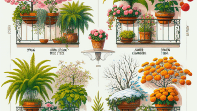 Le Migliori Piante da Balcone per Ogni Stagione