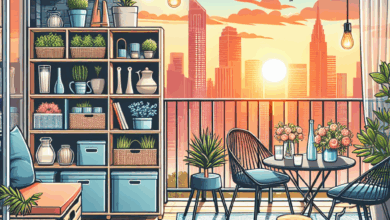 Organizzazione del Balcone: Idee per uno Spazio Funzionale