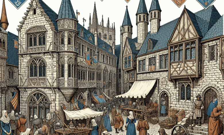 Vita e Storia delle Città Medievali: Un Viaggio nel Medioevo